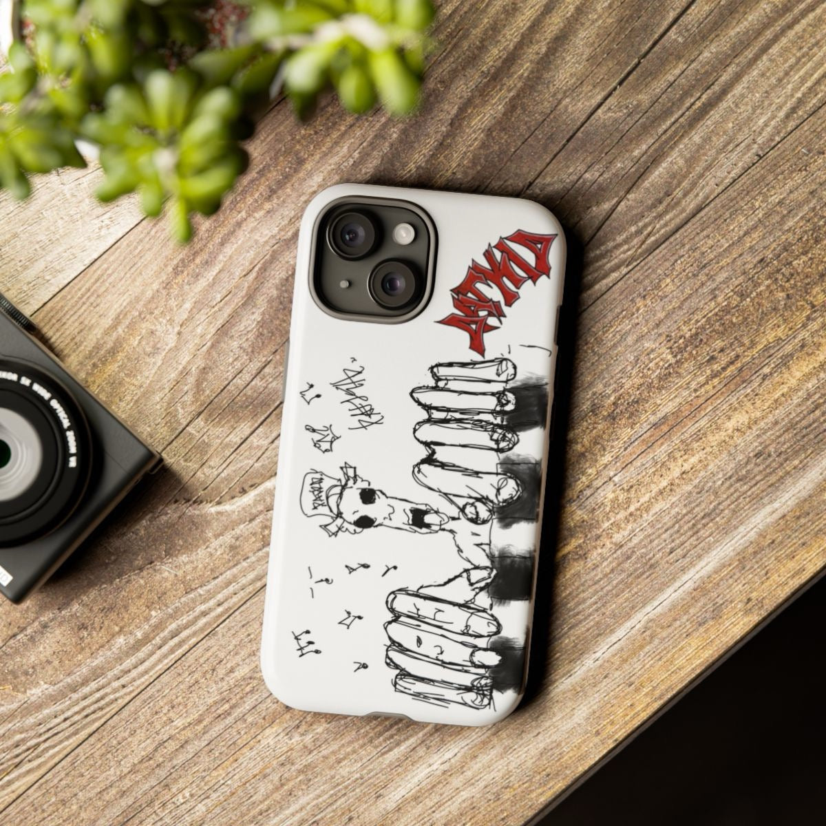 White Noise — Phone Case by DATKID