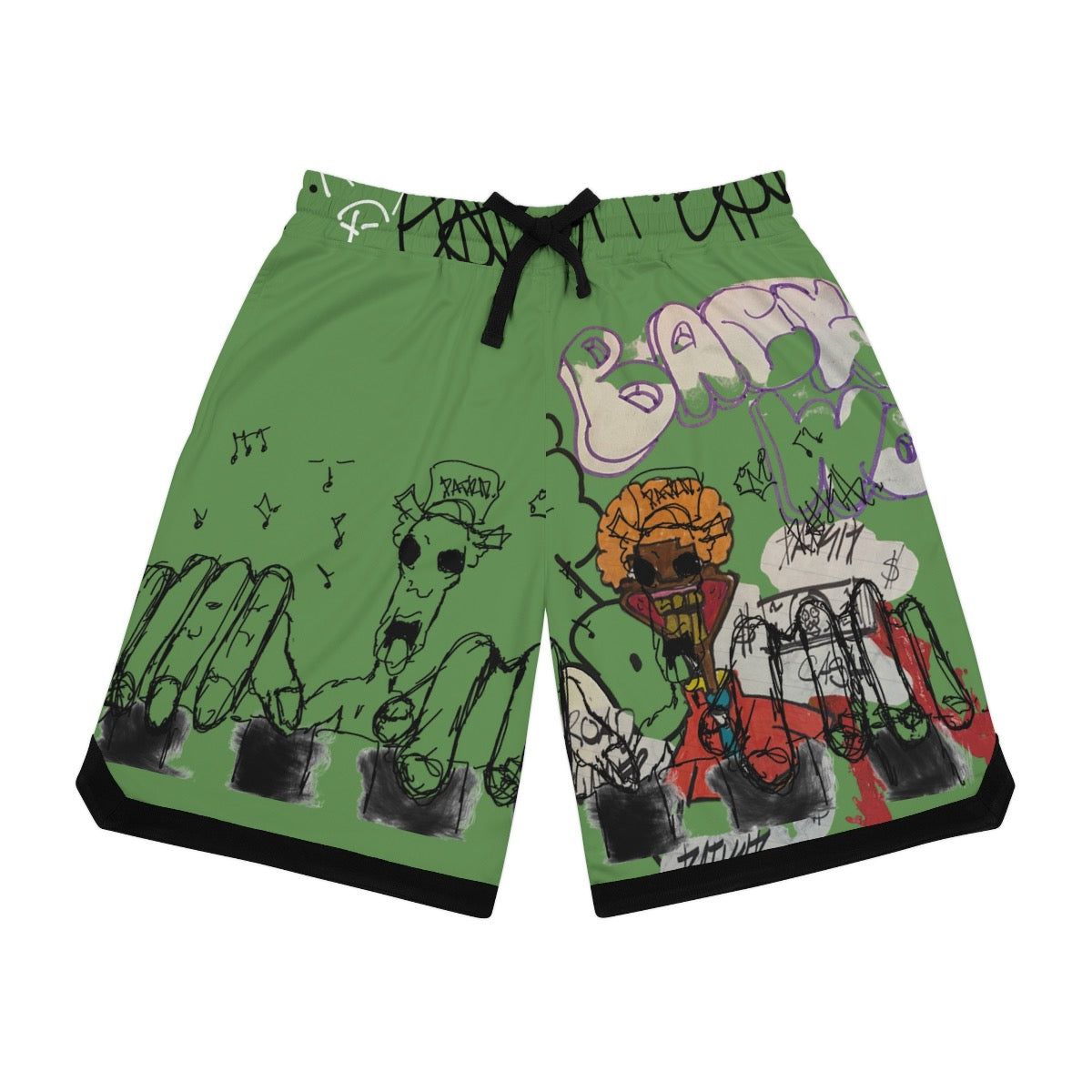 Toxic Melody – Basketball Shorts