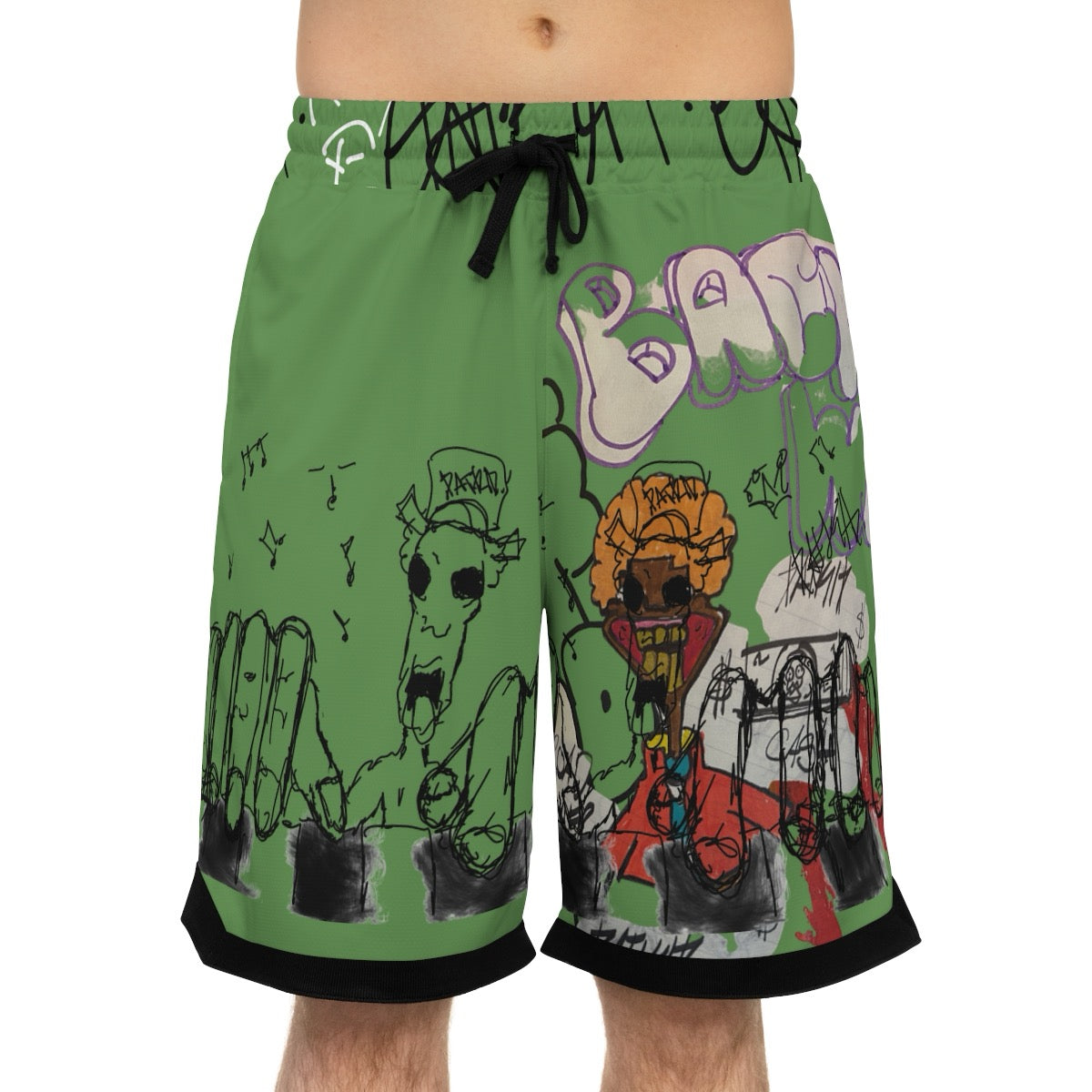 Toxic Melody – Basketball Shorts